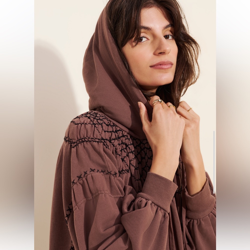 Marty Smocked Hooded
Dress
Free People - Picture 3 of 11